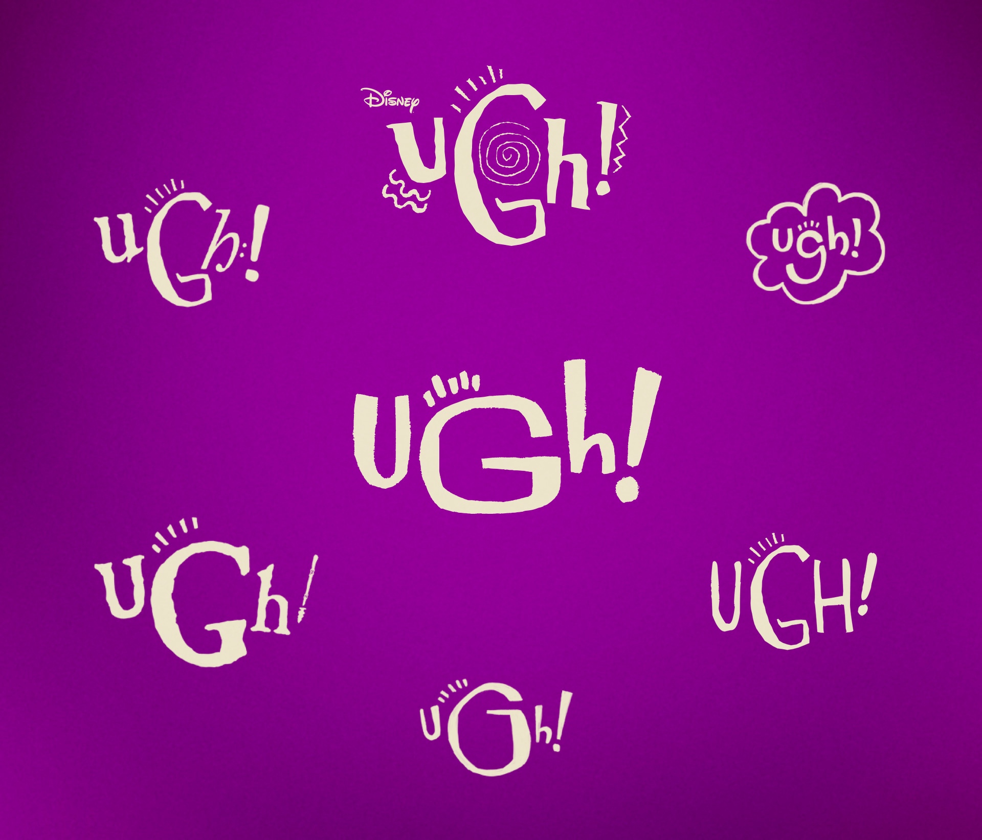 UGH - Kid's Show Title Treatment