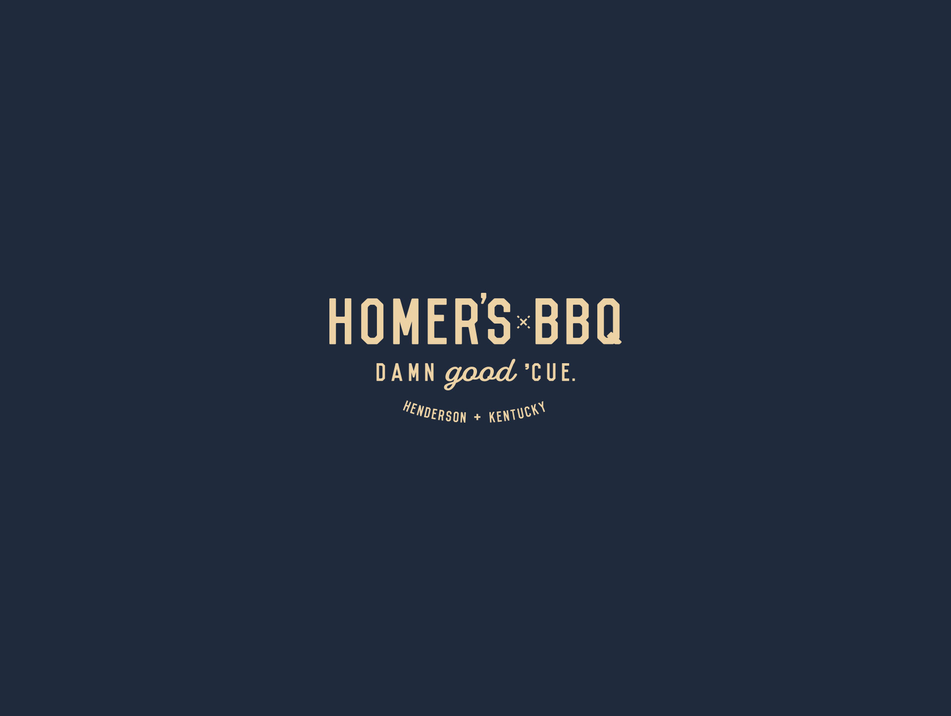 Homer's Barbecue | Restaurant Branding