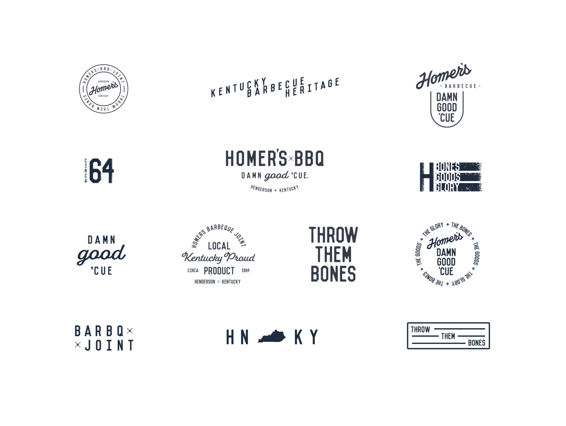 Homer's Barbecue | Restaurant Branding