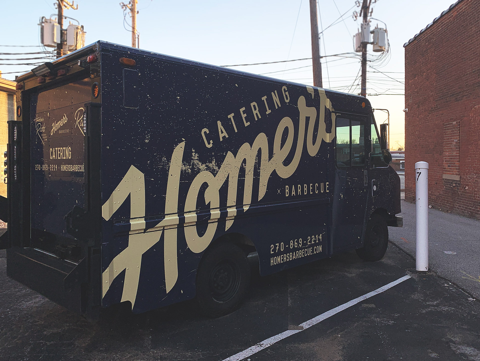 Homer's Barbecue | Restaurant Branding