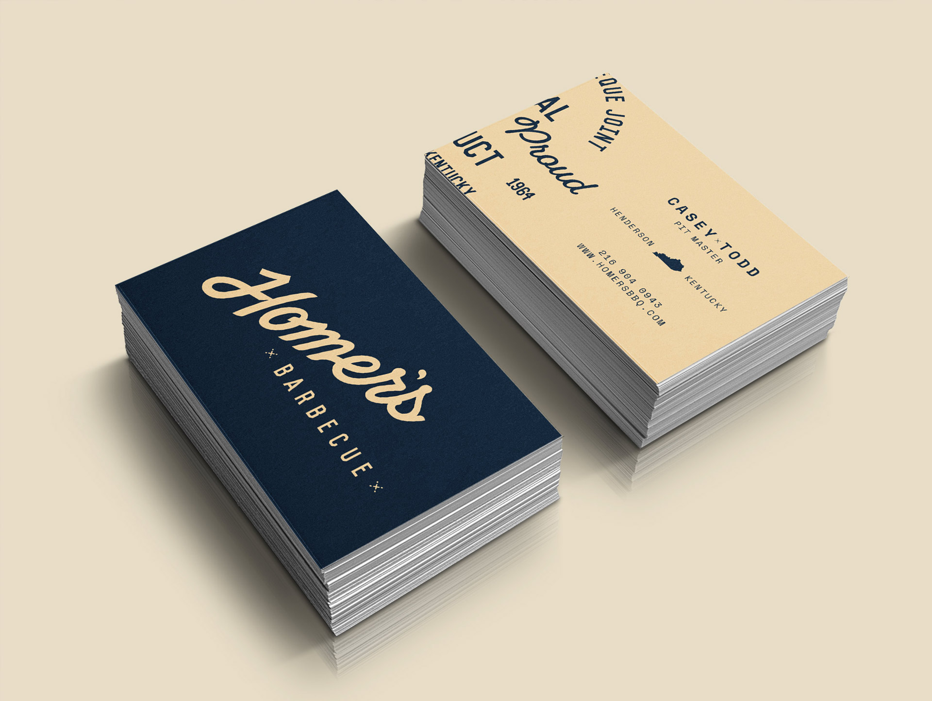 Homer's Barbecue | Restaurant Branding