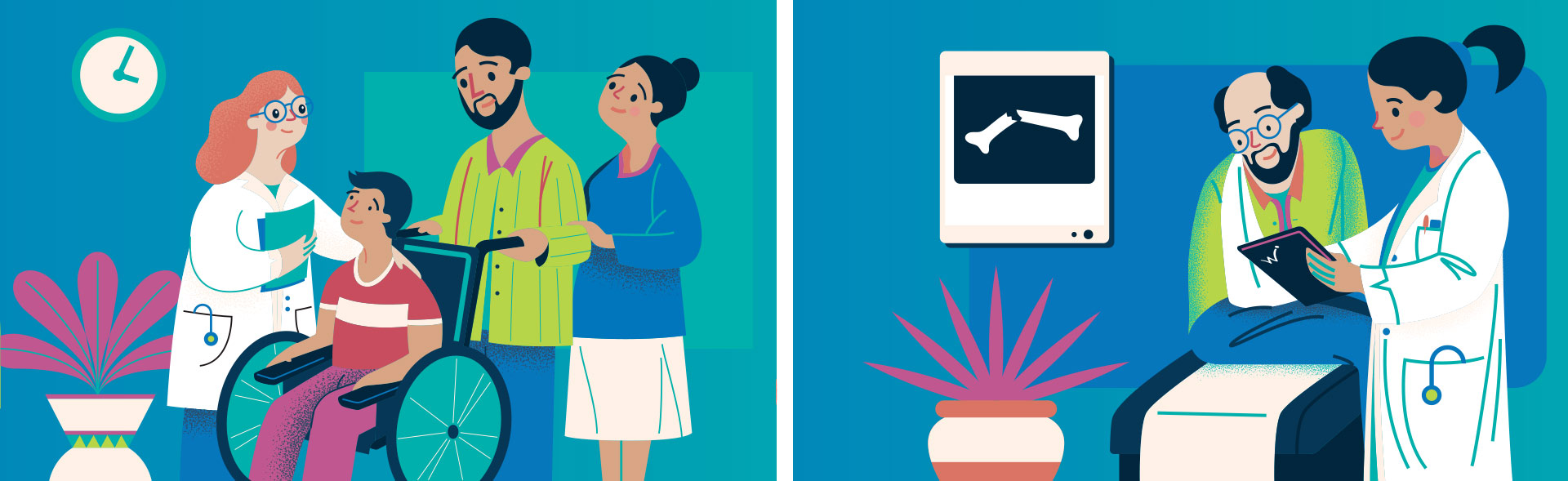 Westside Family Healthcare Illustrations